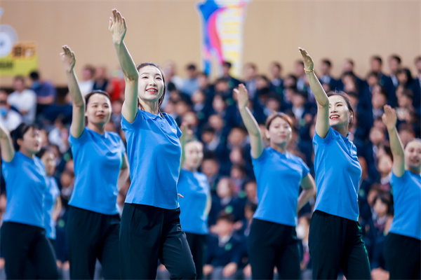 北京市大兴区首届青少年学生体育大会开幕