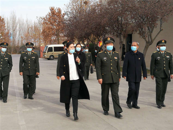 河南省焦作市举行国防教育“五进”观摩活动