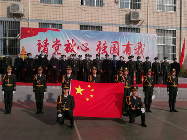 河南省焦作市举行国防教育“五进”观摩活动